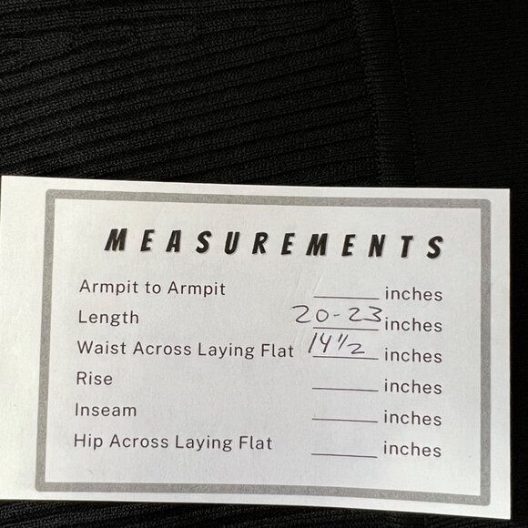 Anteprima Womens Black Knit Skirt Knee Length Stretch Pull On size 40 Medium - Picture 7 of 7